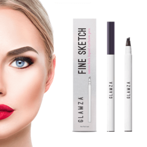 Sketch Tattoo Fork Eyebrow Pen