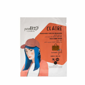 puroBIO Skin Face Mask Claire Cellulose for Oily Skin